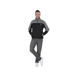 280 g/m2 / 100% polyester interlock fabric bonded with 100% polyester mesh, breathable fleece lining in collar, adjustable velcro closure at cuffs, wind placket, two hand pockets with zips, two interior pockets, elastic cord with stoppers in bottom hem, rubber main label, hanging loop, windproof 3000, moisture vapour proof 800