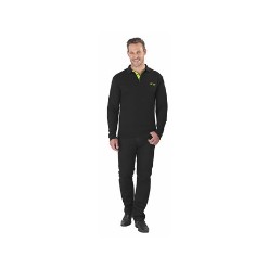 US Basic Mens Long Sleeve Solo Golf Shirt