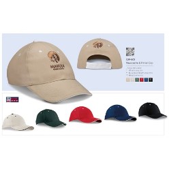 US Basic Newcastle Heavy Brushed Cotton 6 Panel Cap