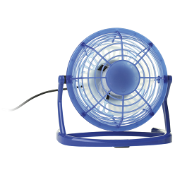 USB Desk Fan, Colourful Plastic Body, 