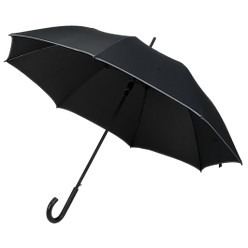 Umbrella with wood shaft and handle