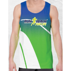 Unisex Flourescent Sublimation Runners Vest