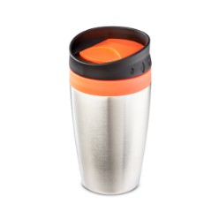 Enjoy your hot drink in style with these funky and modern travel mugs. Each mug features a Thermo tumbler with stainless steel outer and PP inner, secure screw lid and a large thumb slide drink seal, 300ml capacity, Packaged in a stylish gift box, *Due to Health and Safety Regulations we cannot accept sample returns of this item