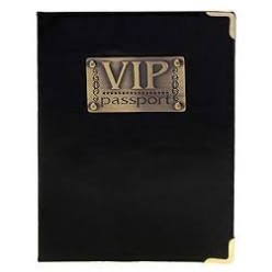 VIP Passport Holder Gift Set