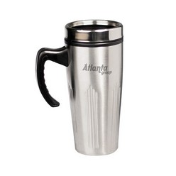 Jumbo thermal mug with stainless steel outer and PP inner