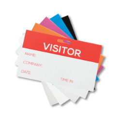 Visitors Badges - All Pantane Colours Available
