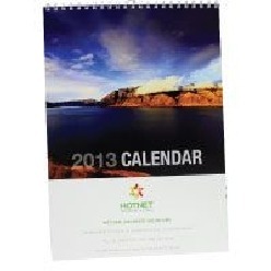 Cardboard calendar, made in South Africa, full colour branding,300GSM cardboard, 12 pages