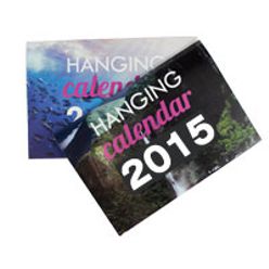 Page a month calendar, material cardboard 130gsm gloss