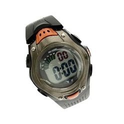 Mens Water Resistant Watch with either a round or a square digital face, with Mode/Setup/Light/Reset buttons and a PVC straps
