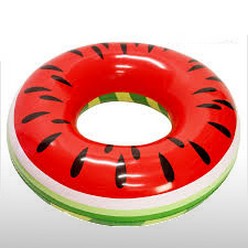 What more can we say really, it's a watemelon tube that you can use to float on the water, your promotional campaing may or may not enjoy this. Not safe for lazy rivers