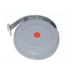 White 1.5cm Compact Travel Tape Measure