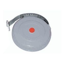 White 1.5cm compact tape measure