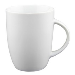 White porcelain mug