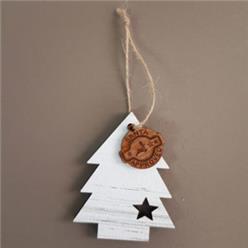 White tree decoration