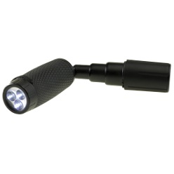 Wind up 3 LED torch