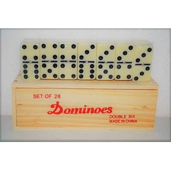 Wooden Domino Set