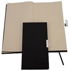 Wordsworth B5 Metal Slide Notebooks