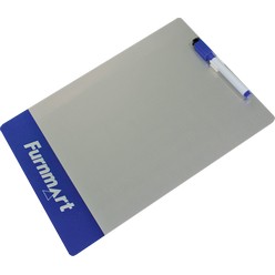 Write & wipe board, includes whiteboard marker, material: aluminium 