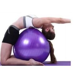 Inflatable yoga ball