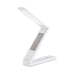 This sleek and smooth, ultra slim high gloss multifunctional LED desk lamp, added an element of style to any area whether it be your office or as a bedside reading lamp giving you quality lighting and enhancing your ability to work or read with accuracy. Its sturdy design is extremely versatile and offers a complete 180-degree fold.