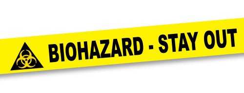 biohazard Tape  are Equipment perfect for keeping almost all viruses out can also be customised using Printing in sizes 48mm x 50m owing to small supplies the final product may look different than picture.