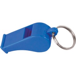 whistle keyring key holder, material:plastic 